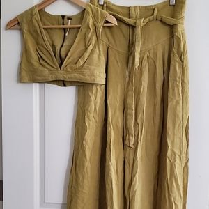 Free People pants set